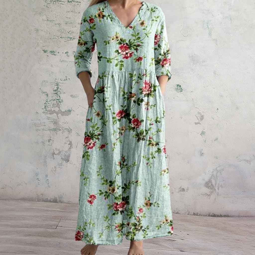 Meadow | Floral Maxi Dress