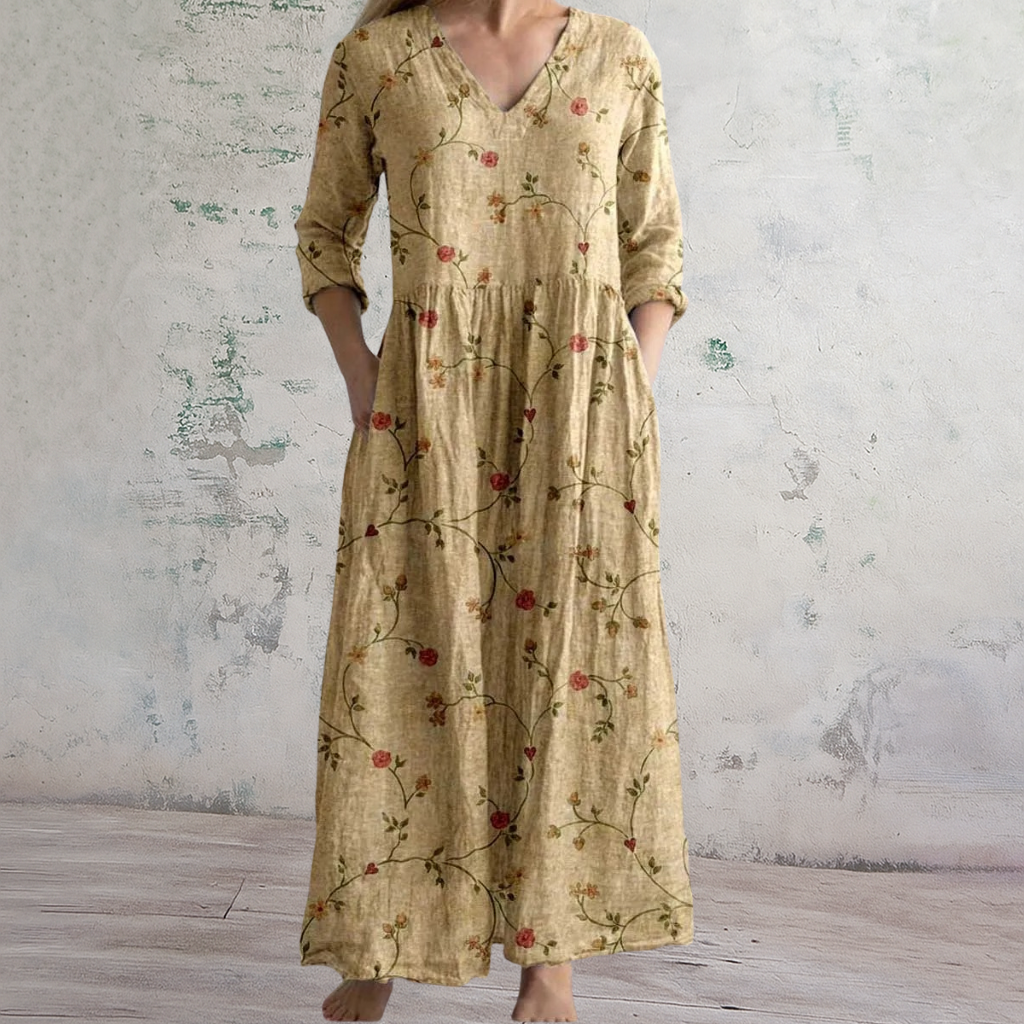 Willow | Botanical Maxi Dress