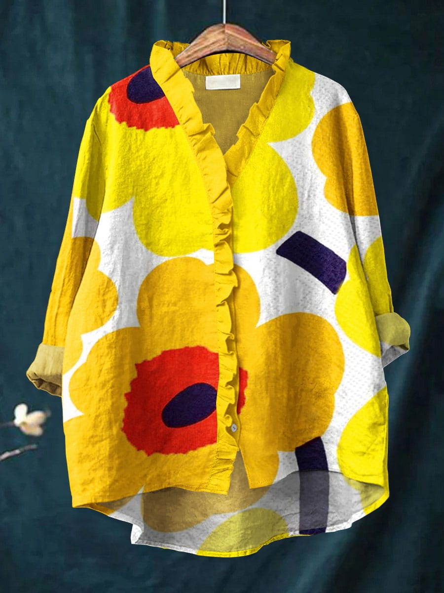 Sophia | Ruffled Summer Blouse