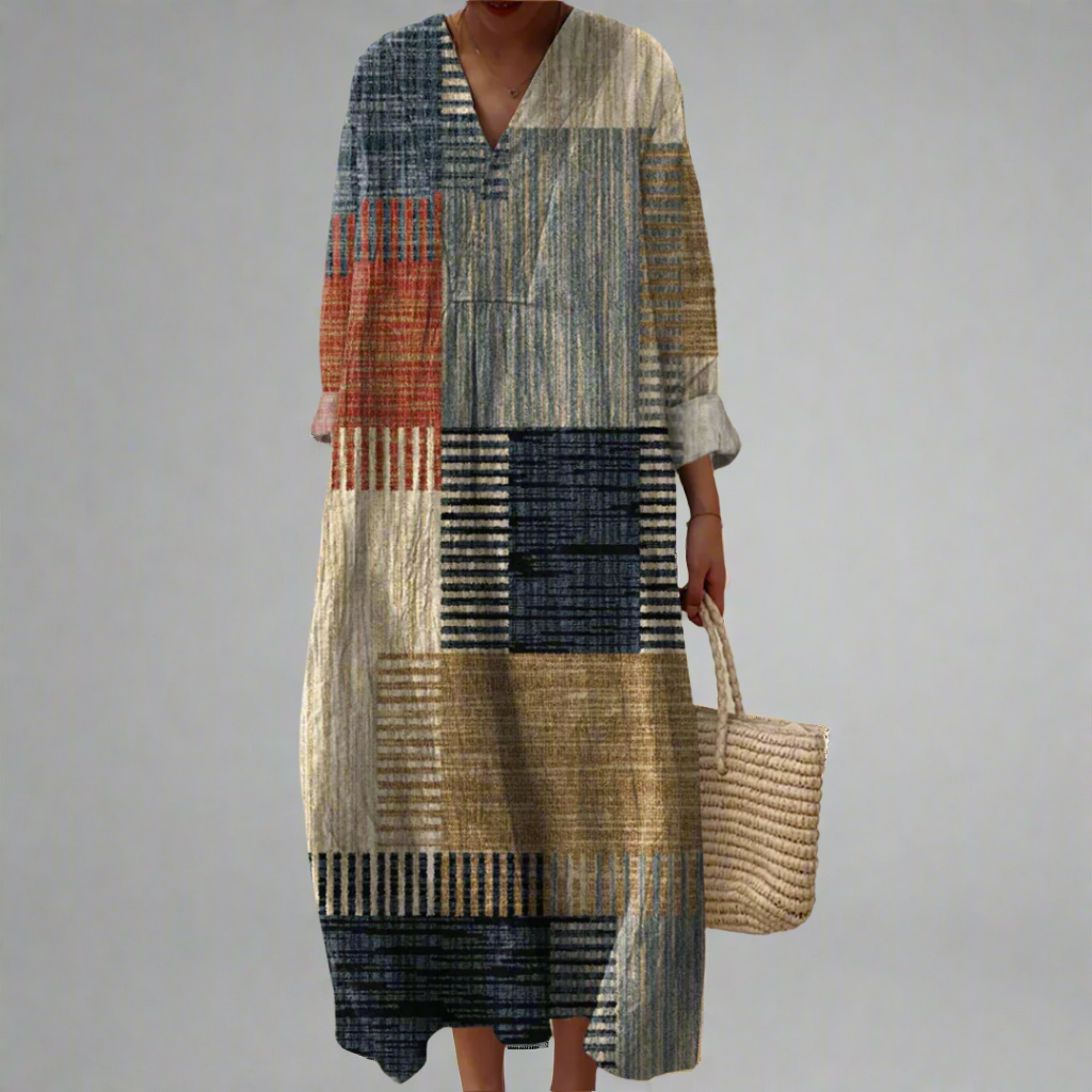 Iris | Geometric Dress