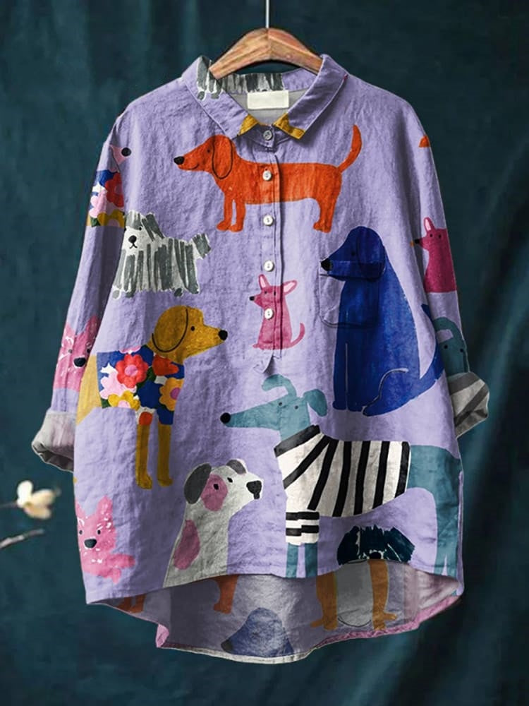 Chloe | Art Print Shirt