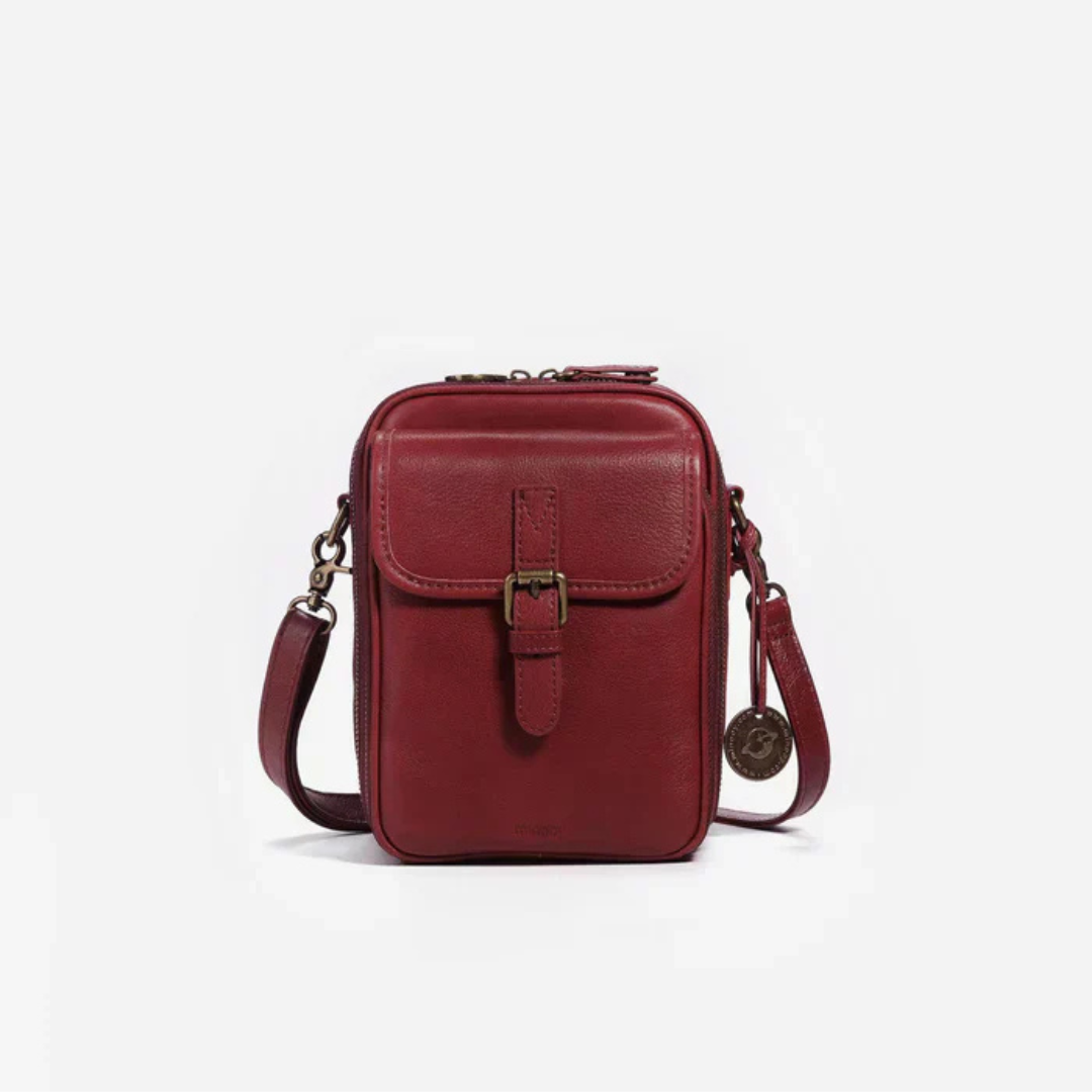Urvashi crossbody leather bag