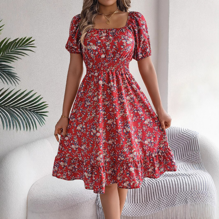 Maddy | Floral Smocked Dress