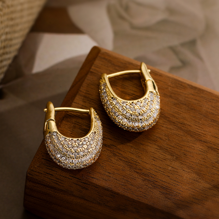 Cambria | Multicolored Crystal Earrings