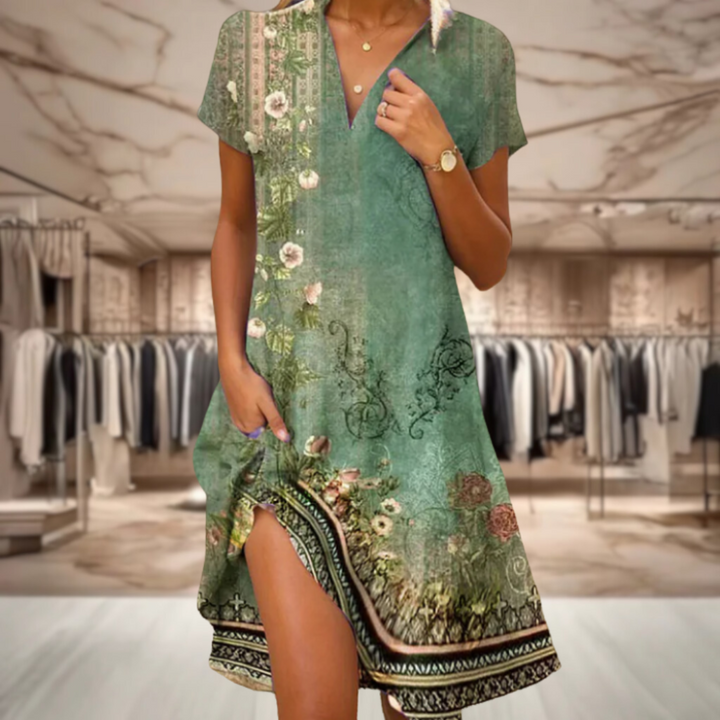 Karol | Paisley Dress