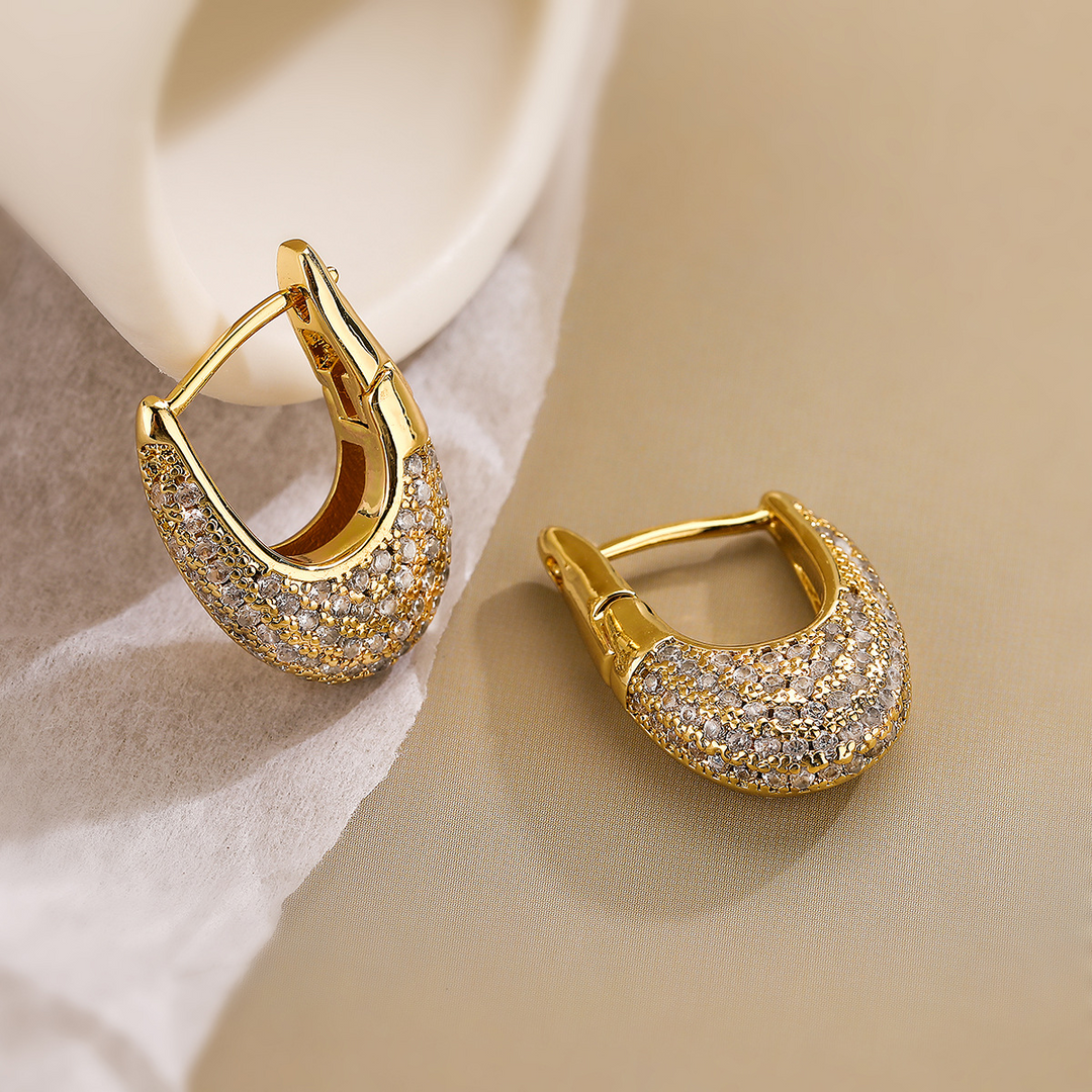 Cambria | Multicolored Crystal Earrings