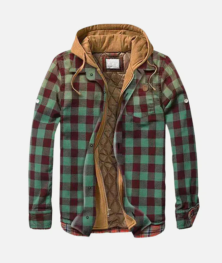 Darwin | Patchwork Plaid Jacket