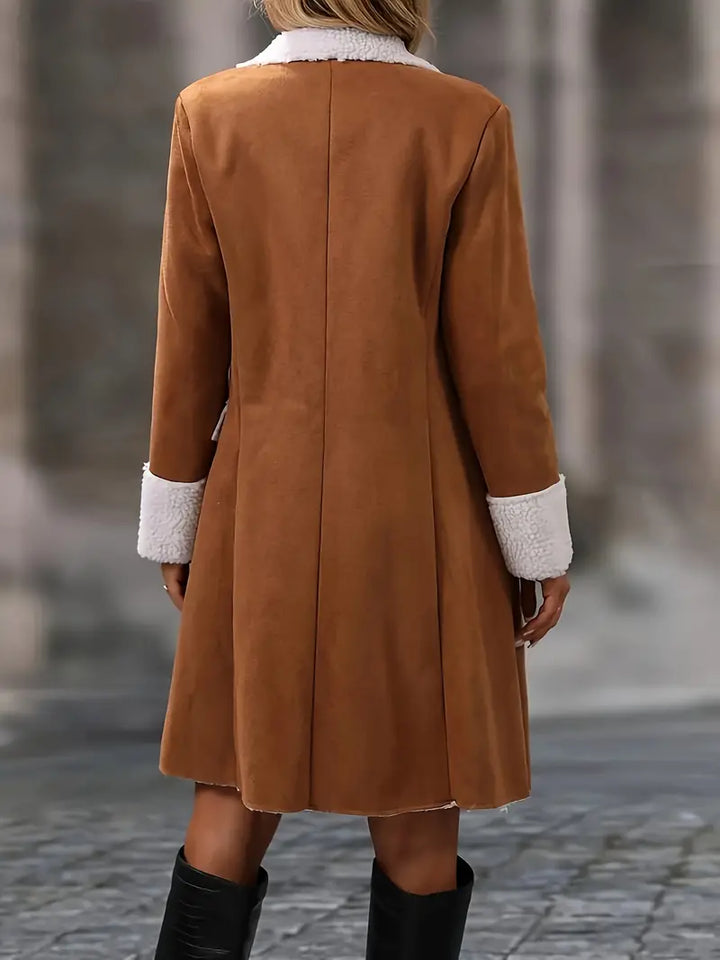 Cuddle | Collar Trench Coat