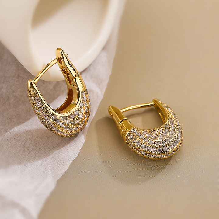Cambria | Multicolored Crystal Earrings