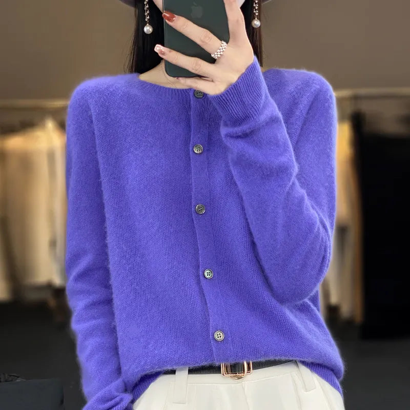 Vivienne | Soft Wool Blend Cardigan