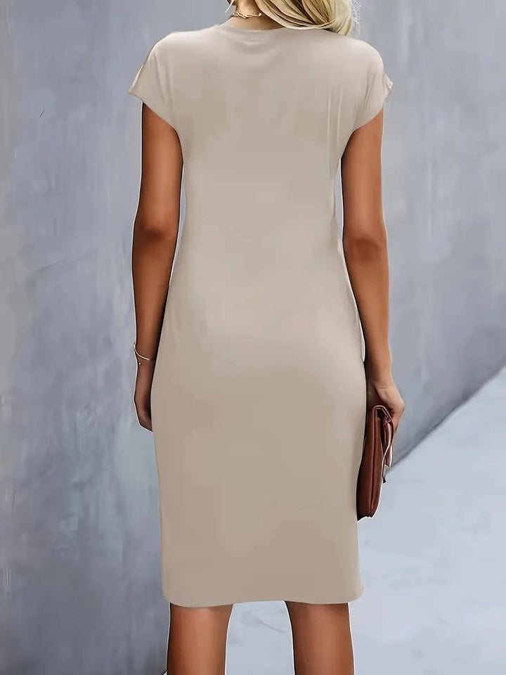 Adelina | Round Neck Dress