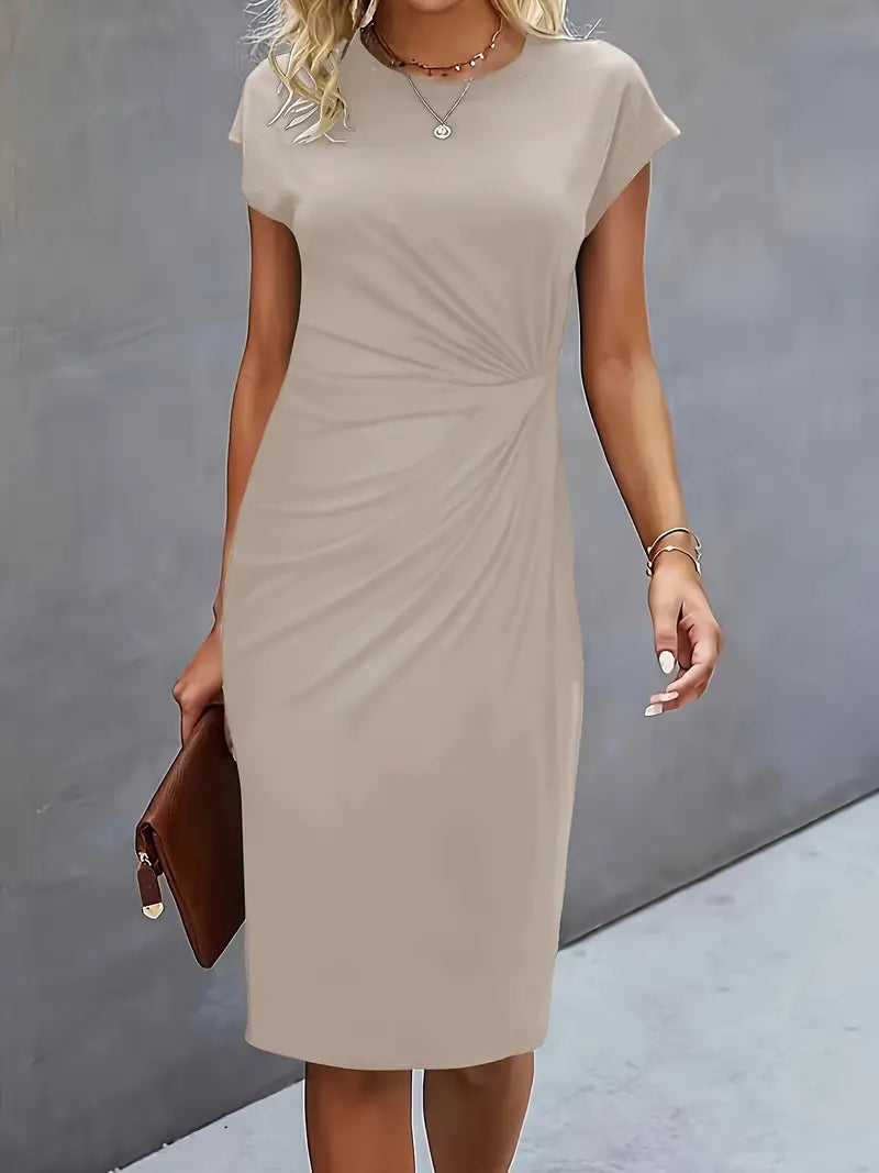 Adelina | Round Neck Dress
