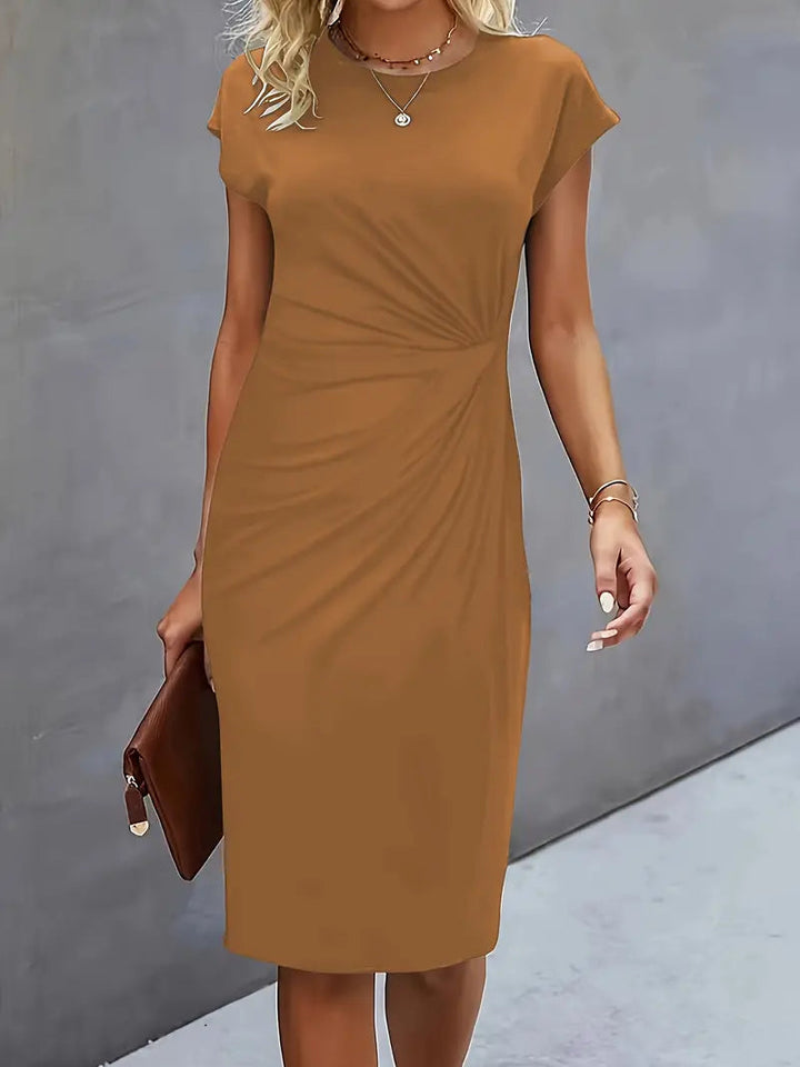 Adelina | Round Neck Dress