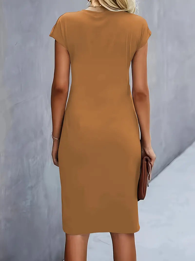 Adelina | Round Neck Dress