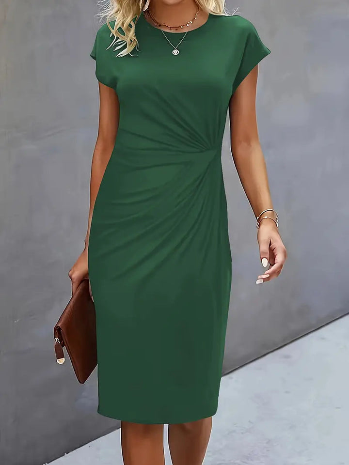 Adelina | Round Neck Dress
