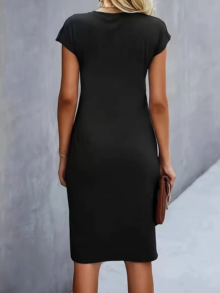 Adelina | Round Neck Dress