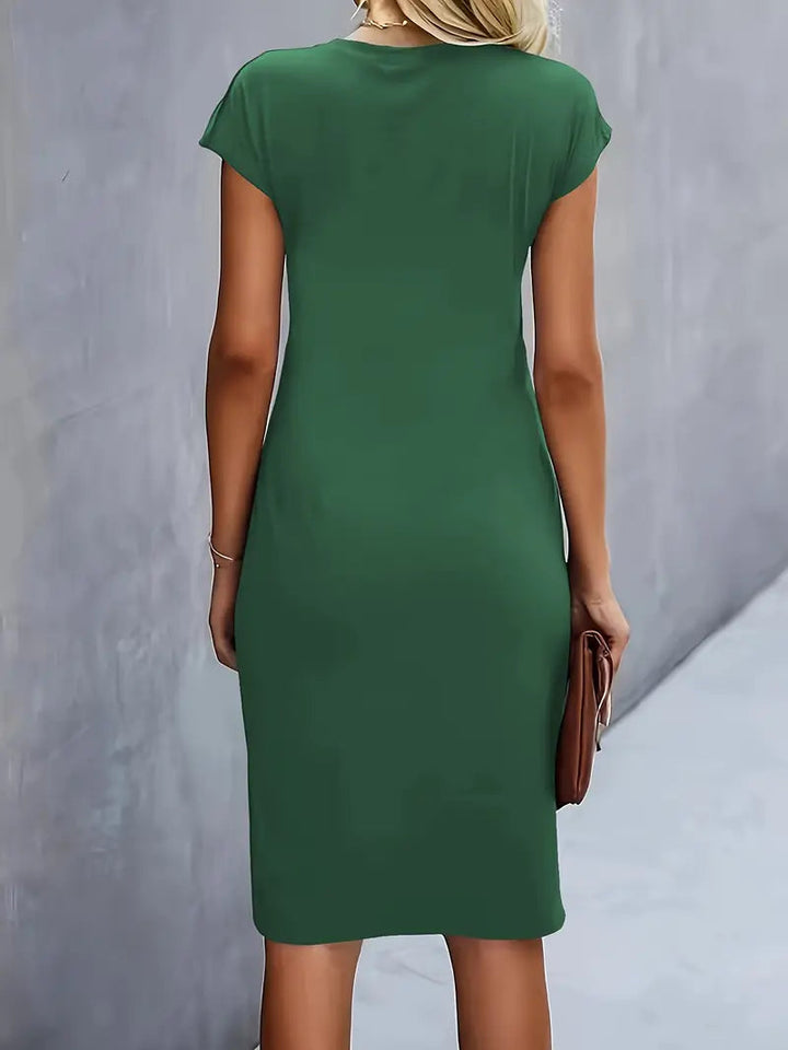 Adelina | Round Neck Dress