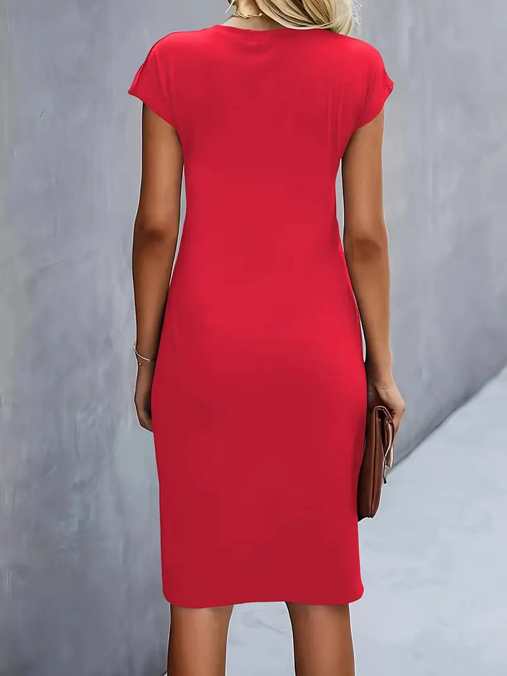 Adelina | Round Neck Dress