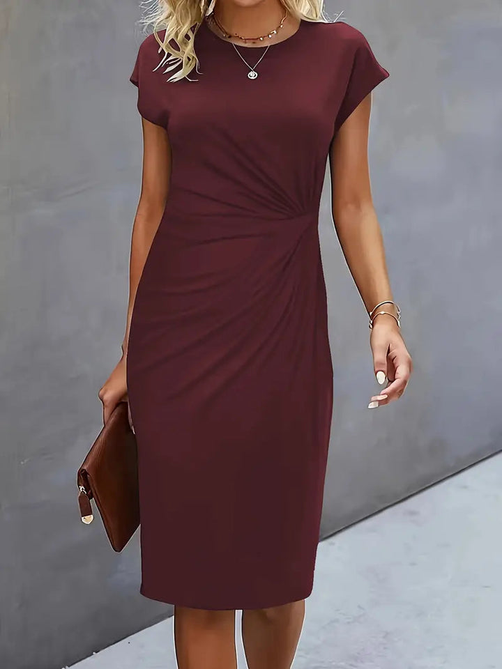 Adelina | Round Neck Dress