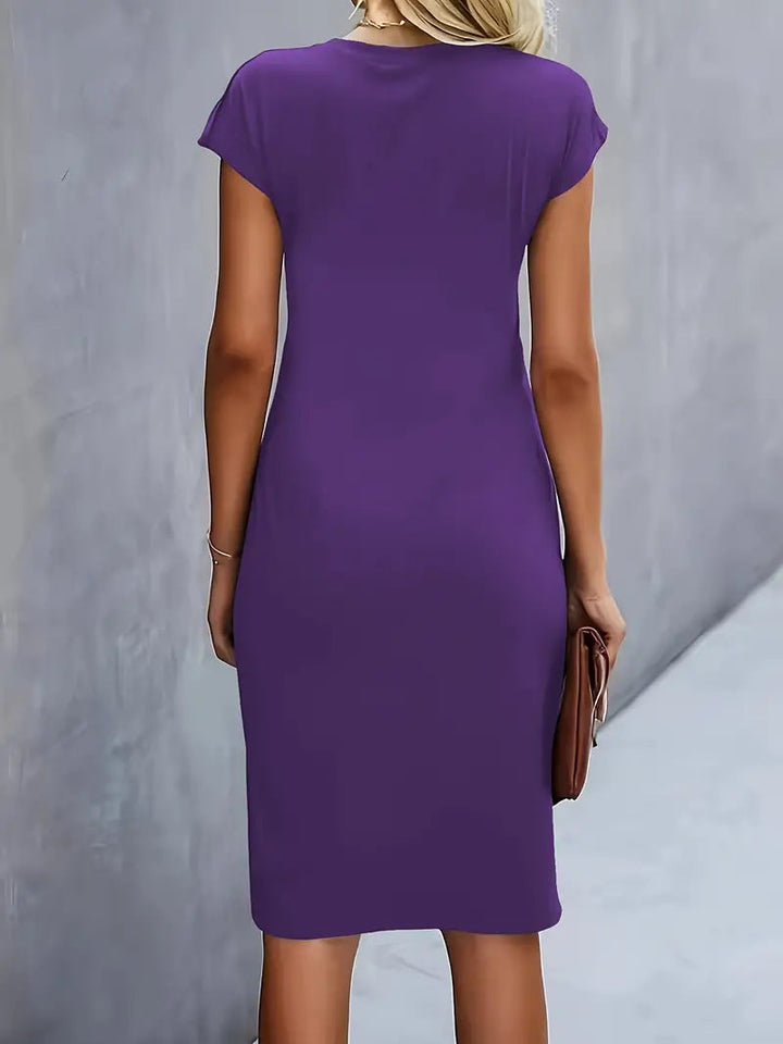 Adelina | Round Neck Dress
