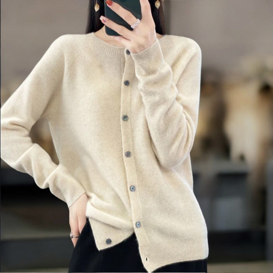 Vivienne | Soft Wool Blend Cardigan