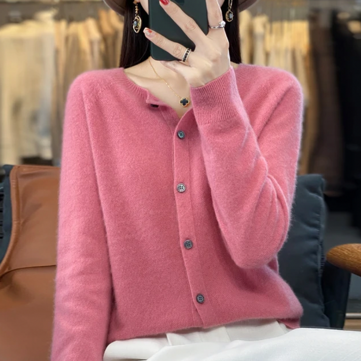 Vivienne | Soft Wool Blend Cardigan