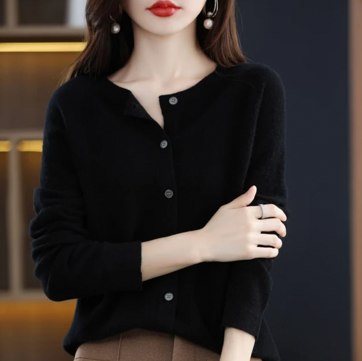 Vivienne | Soft Wool Blend Cardigan