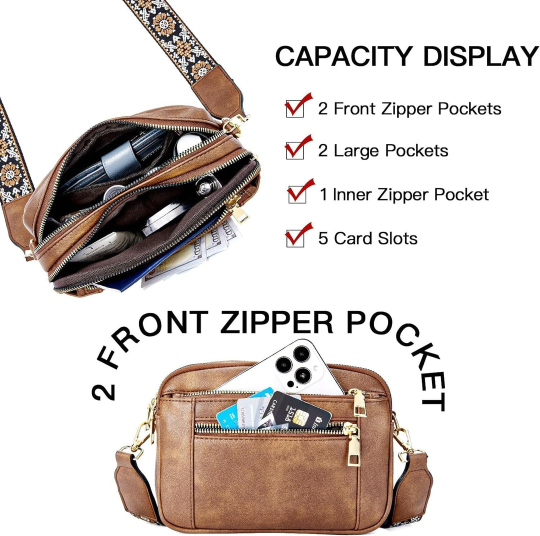 Sophia | Refined Leather Shoulder Bag