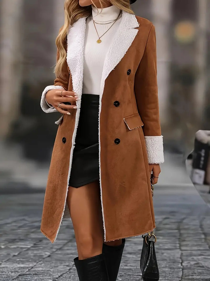Cuddle | Collar Trench Coat