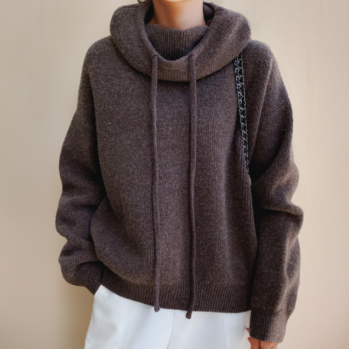 Isabelle | Merino Wool Turtleneck Jumper