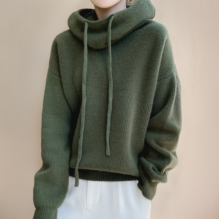 Isabelle | Merino Wool Turtleneck Jumper