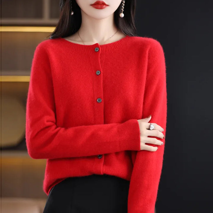 Vivienne | Soft Wool Blend Cardigan