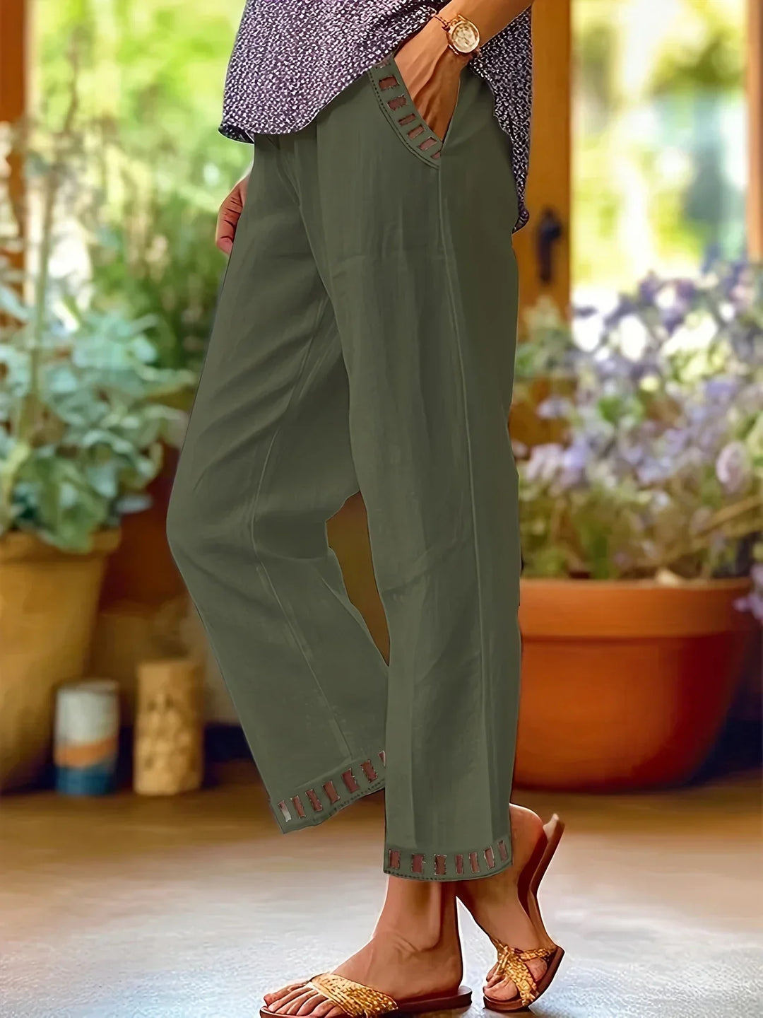 Tracey | Cropped Pants