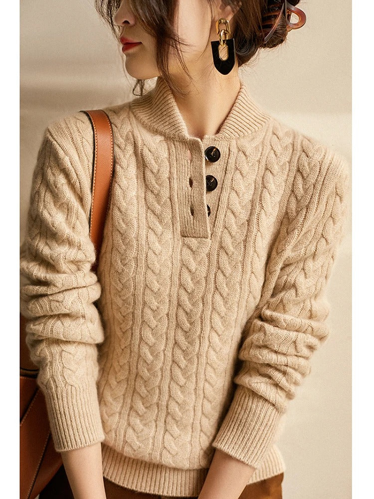 Cambridge | Cable-Knit Cashmere Pullover