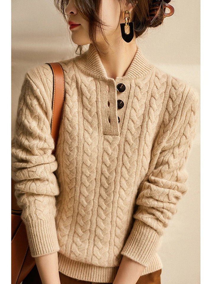 Cambridge | Cable-Knit Cashmere Pullover