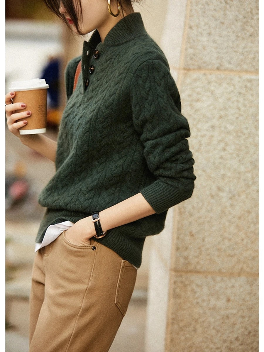 Cambridge | Cable-Knit Cashmere Pullover