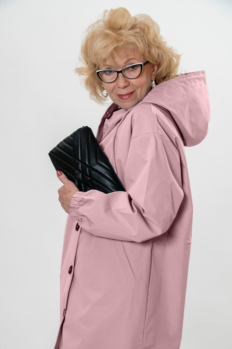 Leanne Water-Resistant Oversized Hooded Jacket