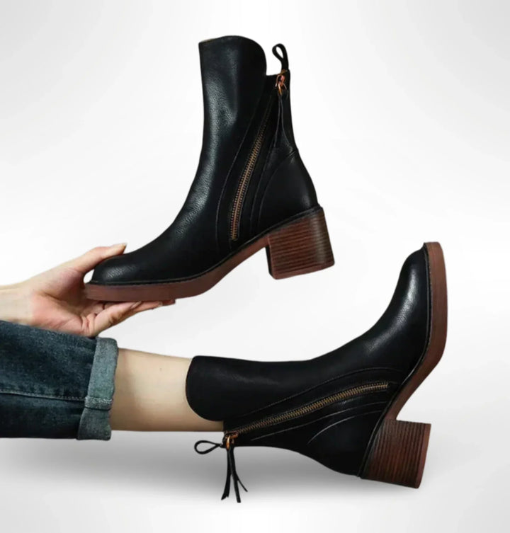 Margaret | Elegant Leather Boots