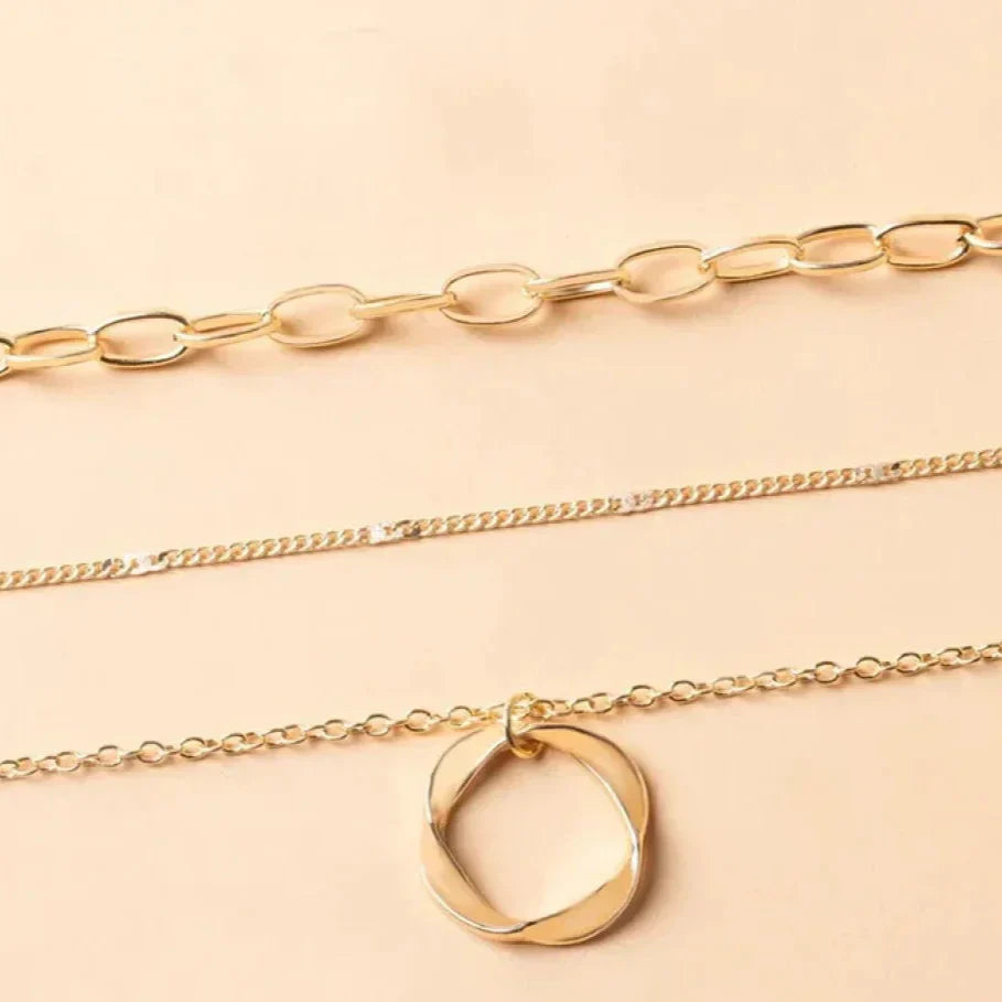 Elira | Layered Gold Necklace
