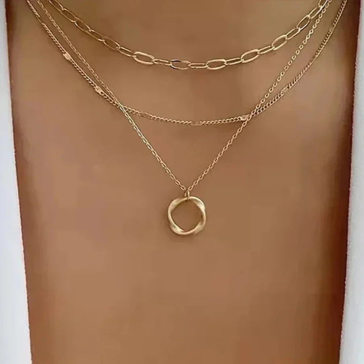 Elira | Layered Gold Necklace