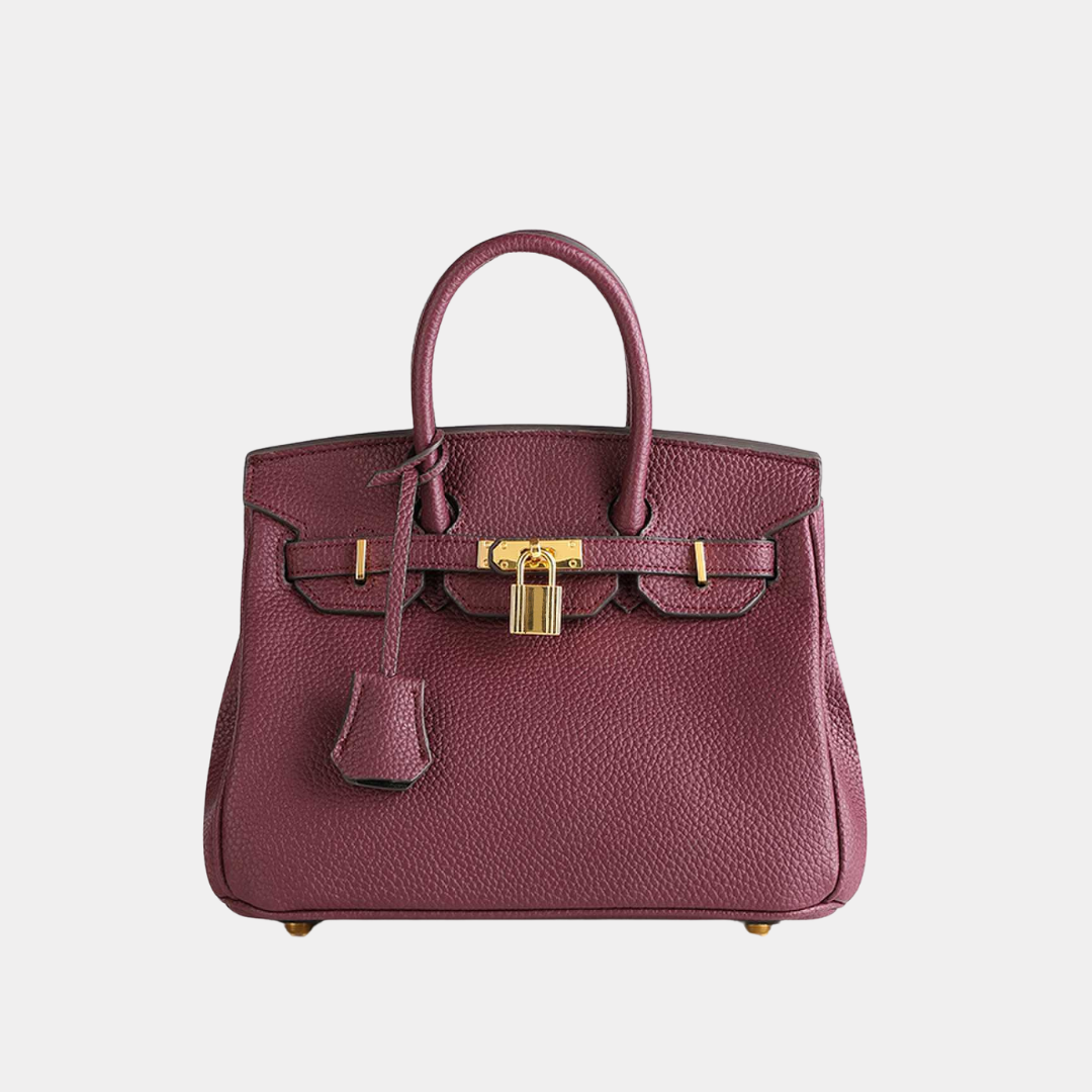 Madison | Structured Leather Handbag